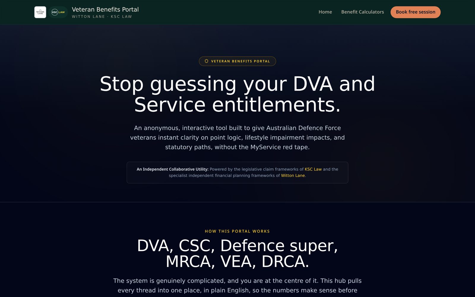 Benefit Calculator Hub